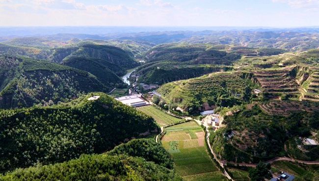 【视觉陕西】榆林市米脂县高西沟村:山清水秀塞上江南