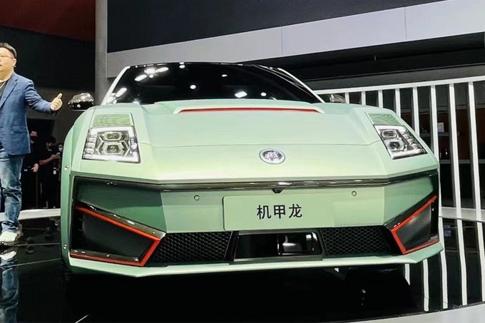 沙龙全新机甲龙上市售价48.80万元/外观酷似GT-R-图1