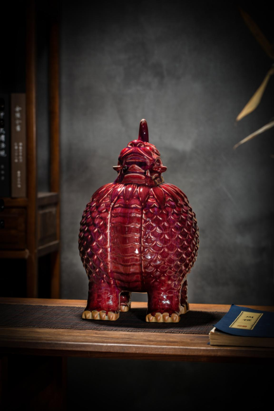 李亚洲和他的天禄貔貅