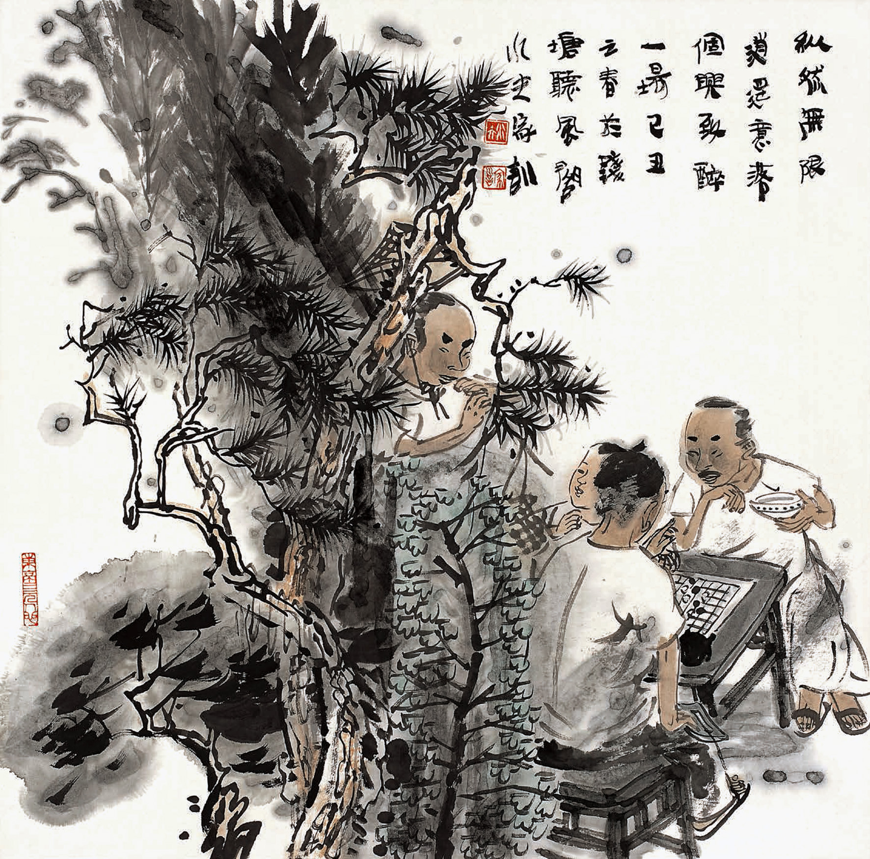 以情写画,以意画心 欣赏王家训的中国画