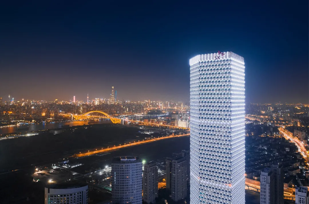 上海sk大厦地处浦东世博后滩国际商务区核心板块