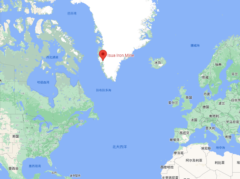 格陵兰岛 地理位置图片