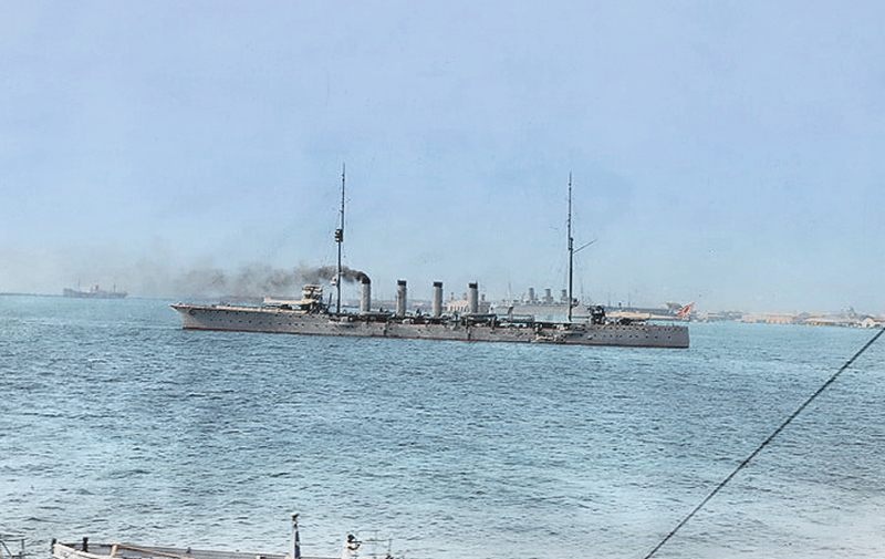 病毒用6天击垮一艘日本巡洋舰:忆1918年"矢矧号乘员灭坏"事件