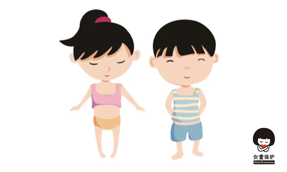 认识我们的身体与隐私部位01给孩子的防性侵小提示基于"女童保护"儿童