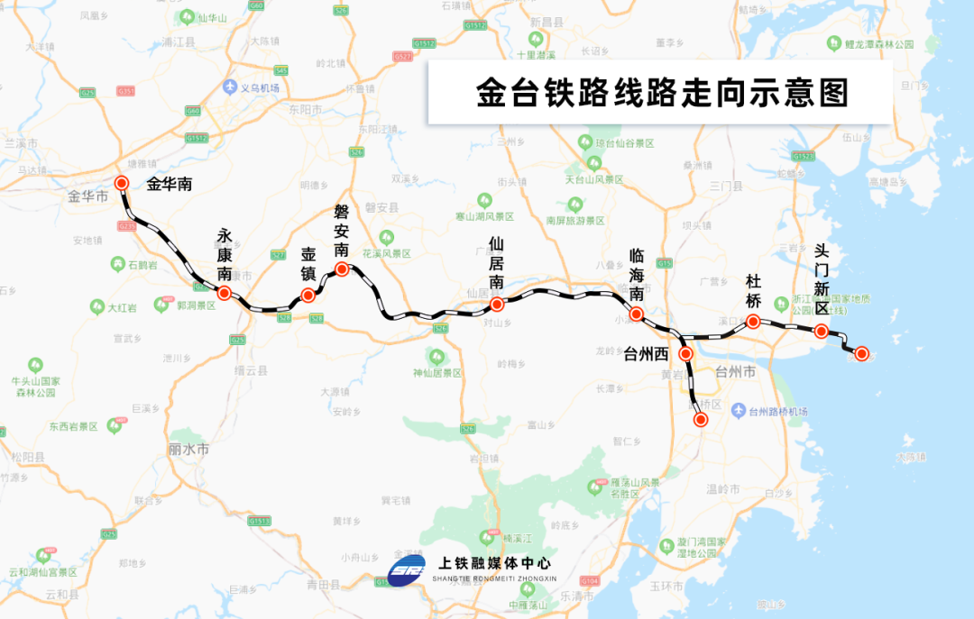 金臺鐵路即將開通運營:設計時速 160 公里__鳳凰網