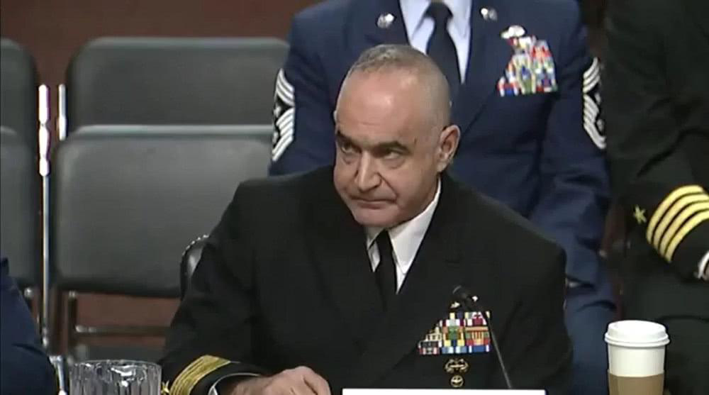 美国战略司令部司令，海军上将查尔斯·理查德