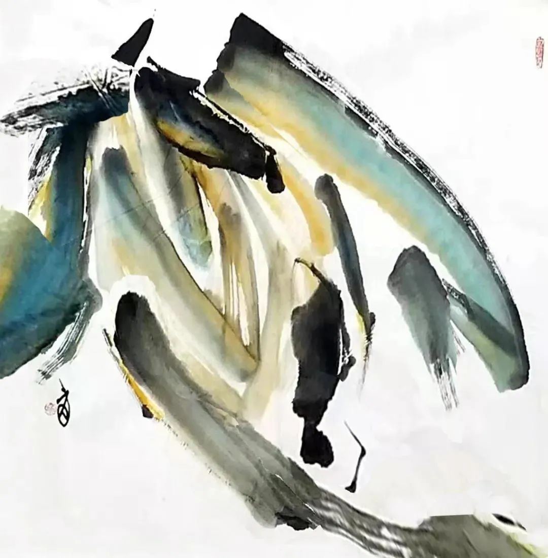 画家何远鸣画马作品欣赏