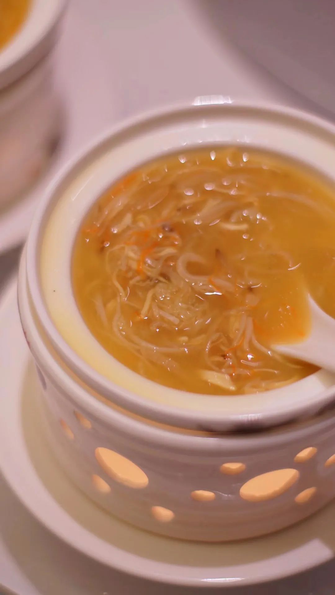 鲍鱼皇汤鸡丝羹