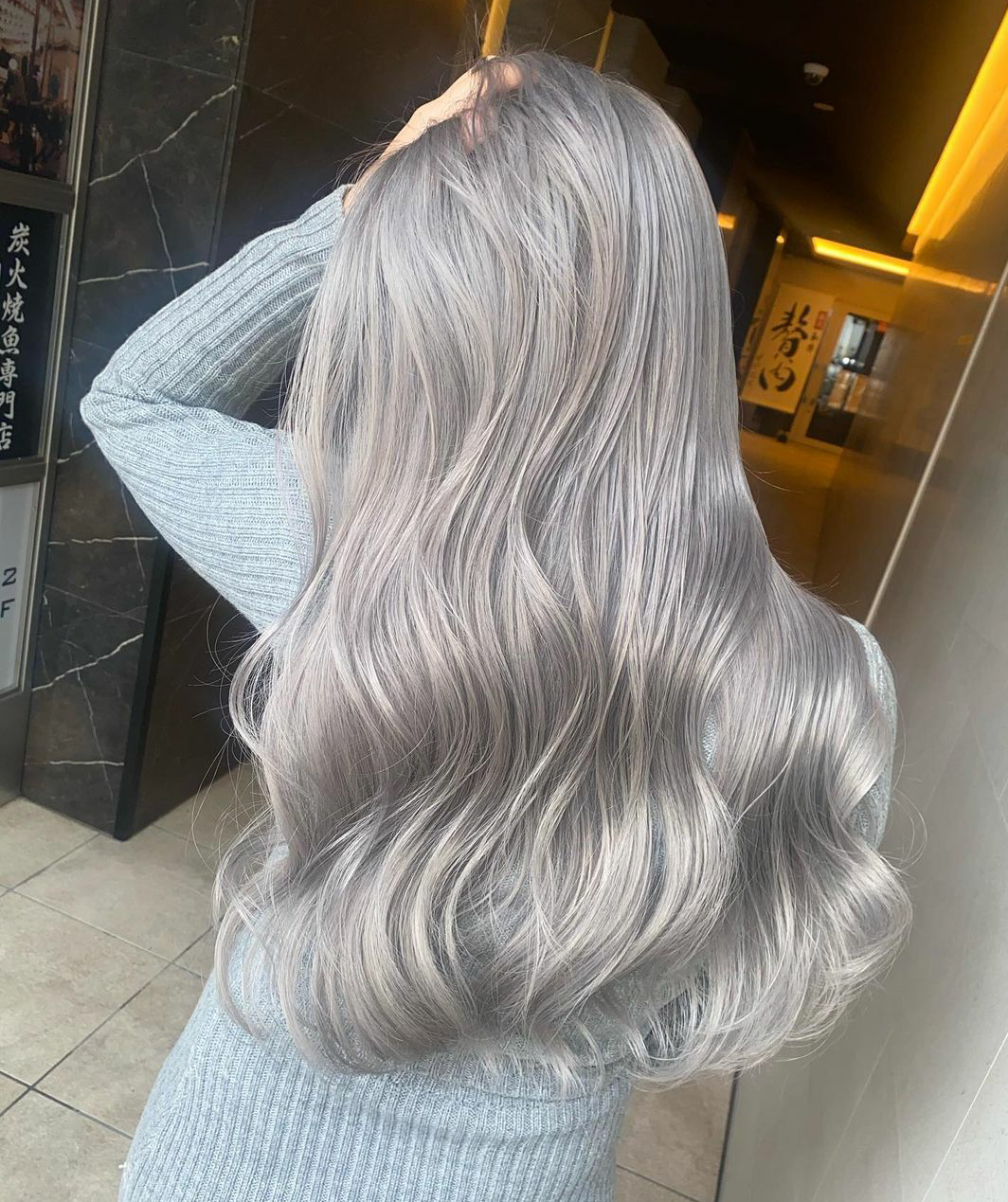 高级灰发色~__凤凰网