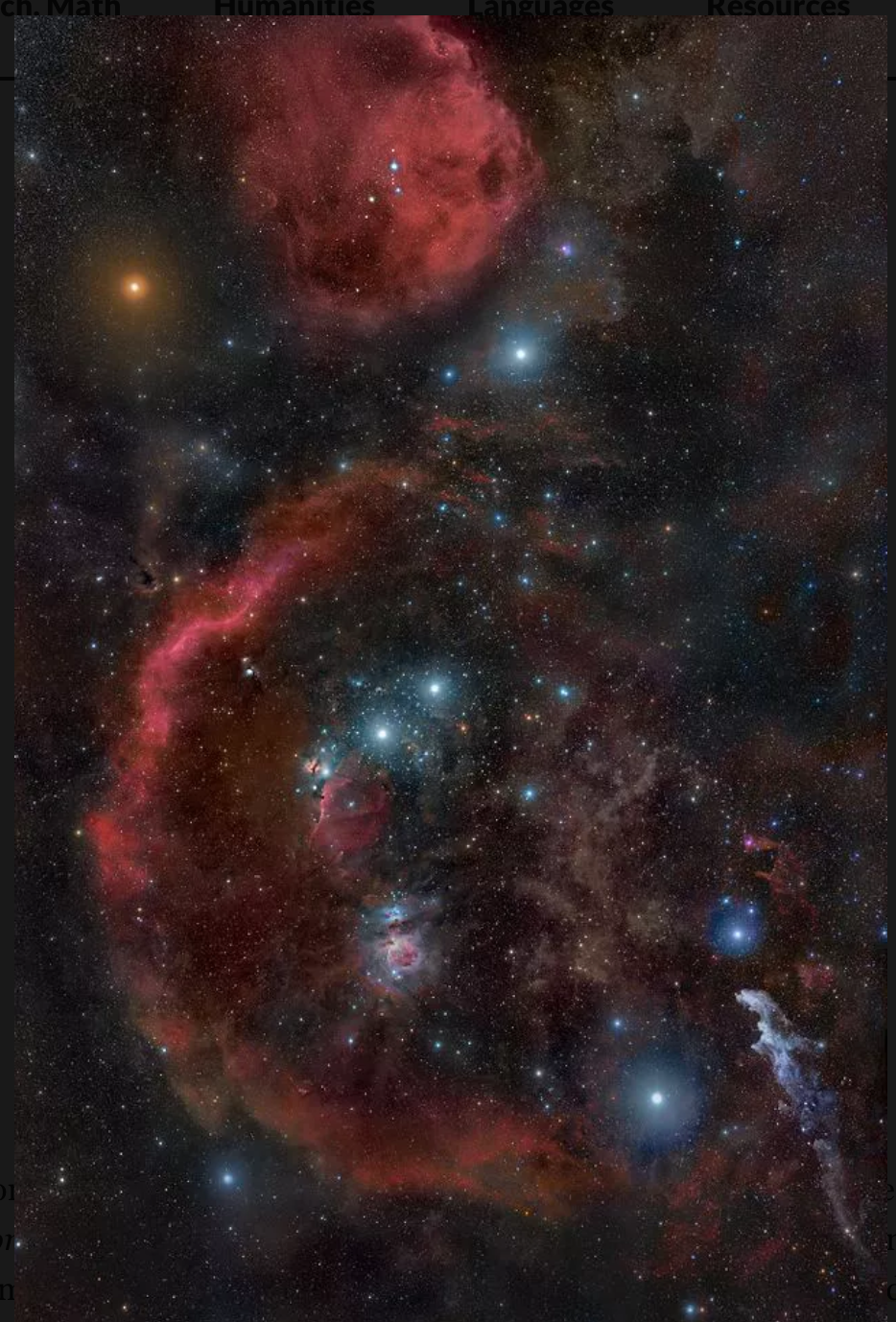 马头星云:有着常见形状的黑暗未知云团