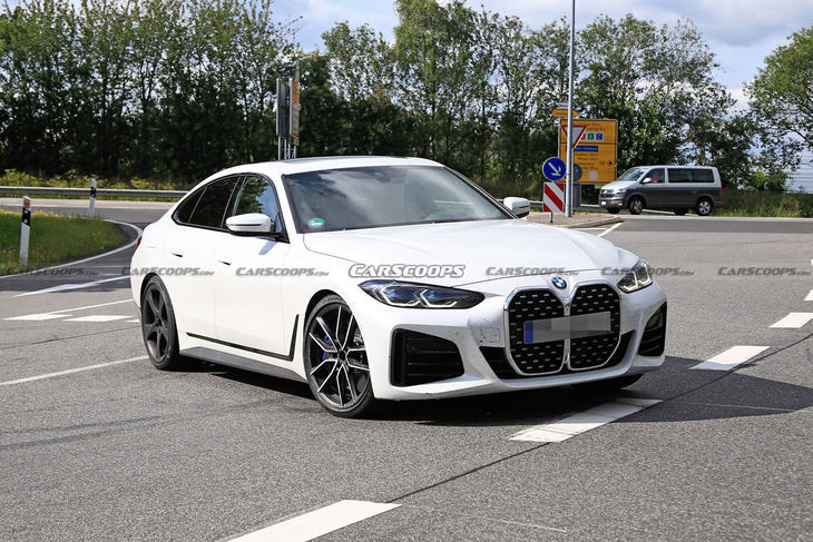 搭30t发动机最快年内亮相全新宝马alpinab4路试谍照曝光