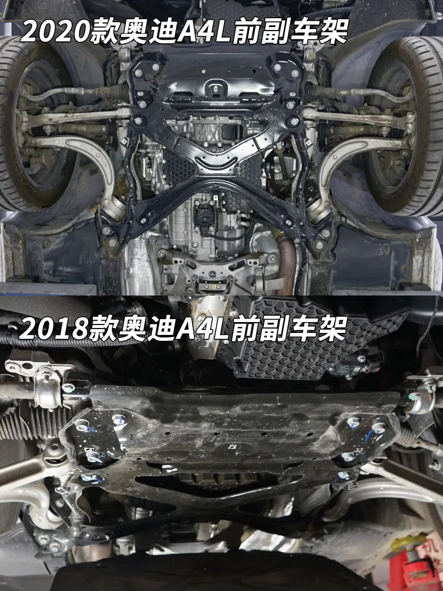 双叉臂前悬架底盘喷涂没有任何缺失,做工相当考究.