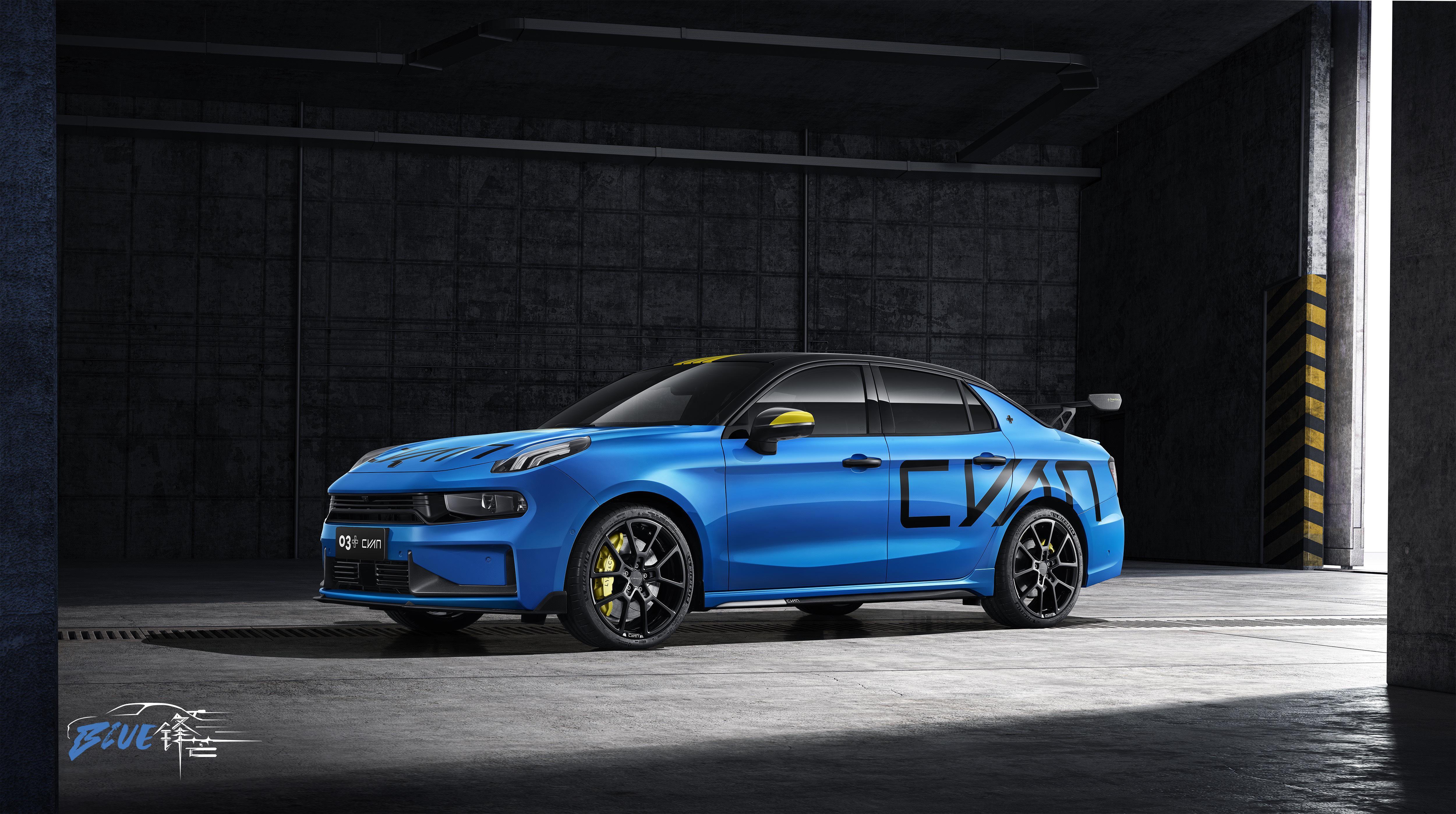 领克03 cyan定制版原厂就有大尾翼,你怕不怕__凤凰网