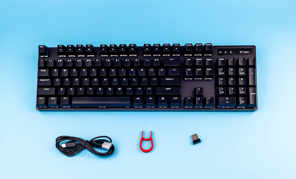 方便的实用之选雷柏rapoov500pro无线机械键盘轻体验