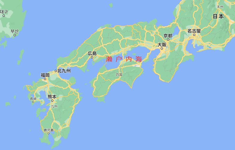 日本周围海域地图图片