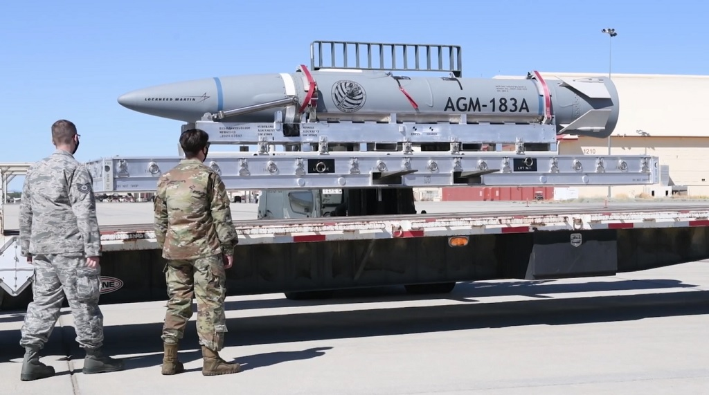 美国空军的AGM-183A空射高超音速导弹，此前已经连续两次试射失败
