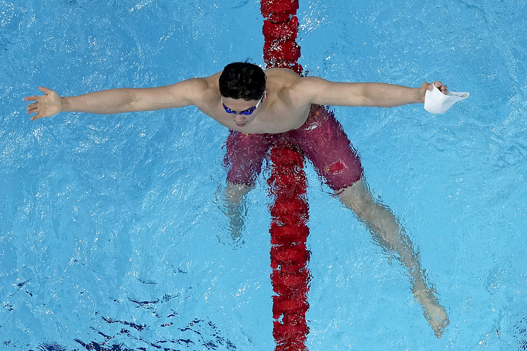 2020东京奥运会男子200米个人混合泳决赛:汪顺夺金__凤凰网