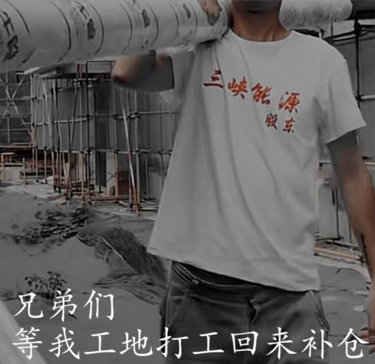 这届股民会玩39元t恤纪念高位站岗三峡能源盐湖电信成流行款