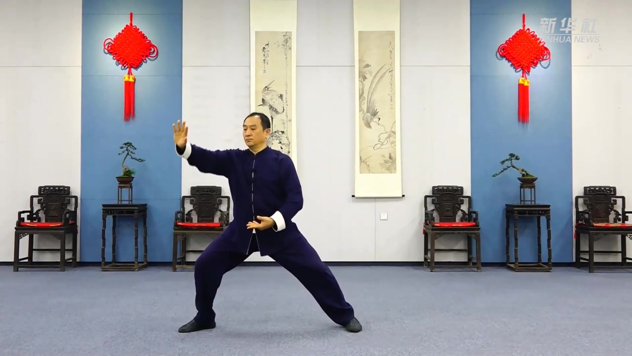 刘勇课堂陈氏太极拳新架一路一段第三式