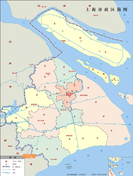 松江五个街道划分图片