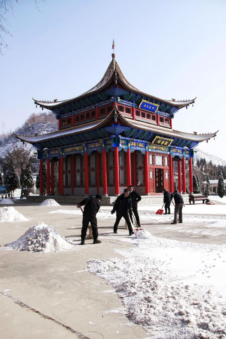 靖遠籍攝影師景飛鏡頭下的法泉寺__鳳凰網