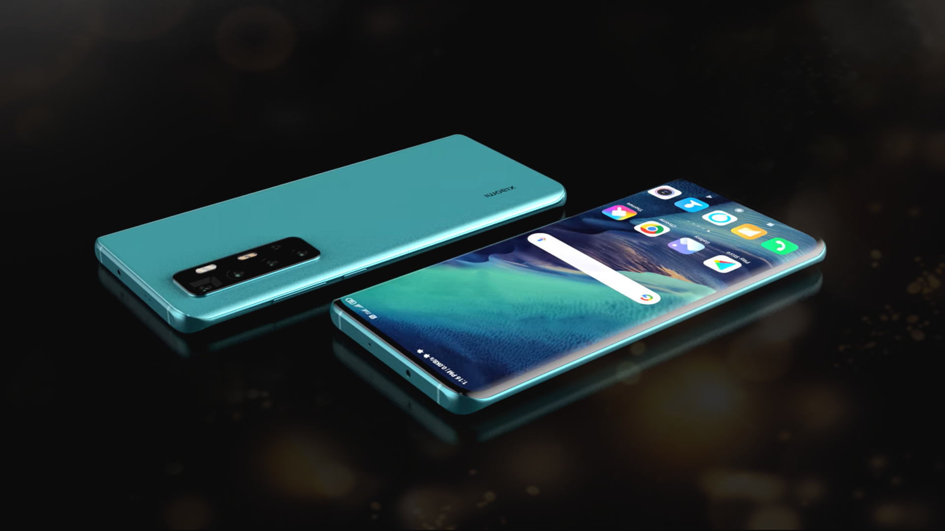 小米5g概念机,屏下镜头 骁龙888 pro,这才是安卓机皇