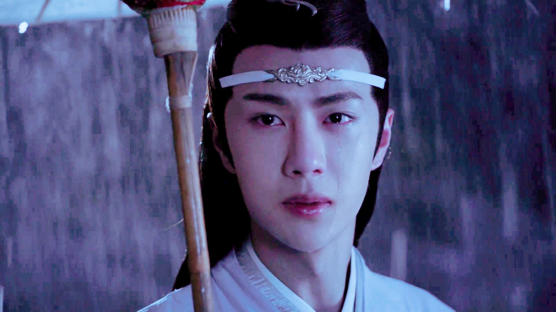 盘点《陈情令》中感人至深的眼神,第四位:穷奇道雨夜,分道扬镳