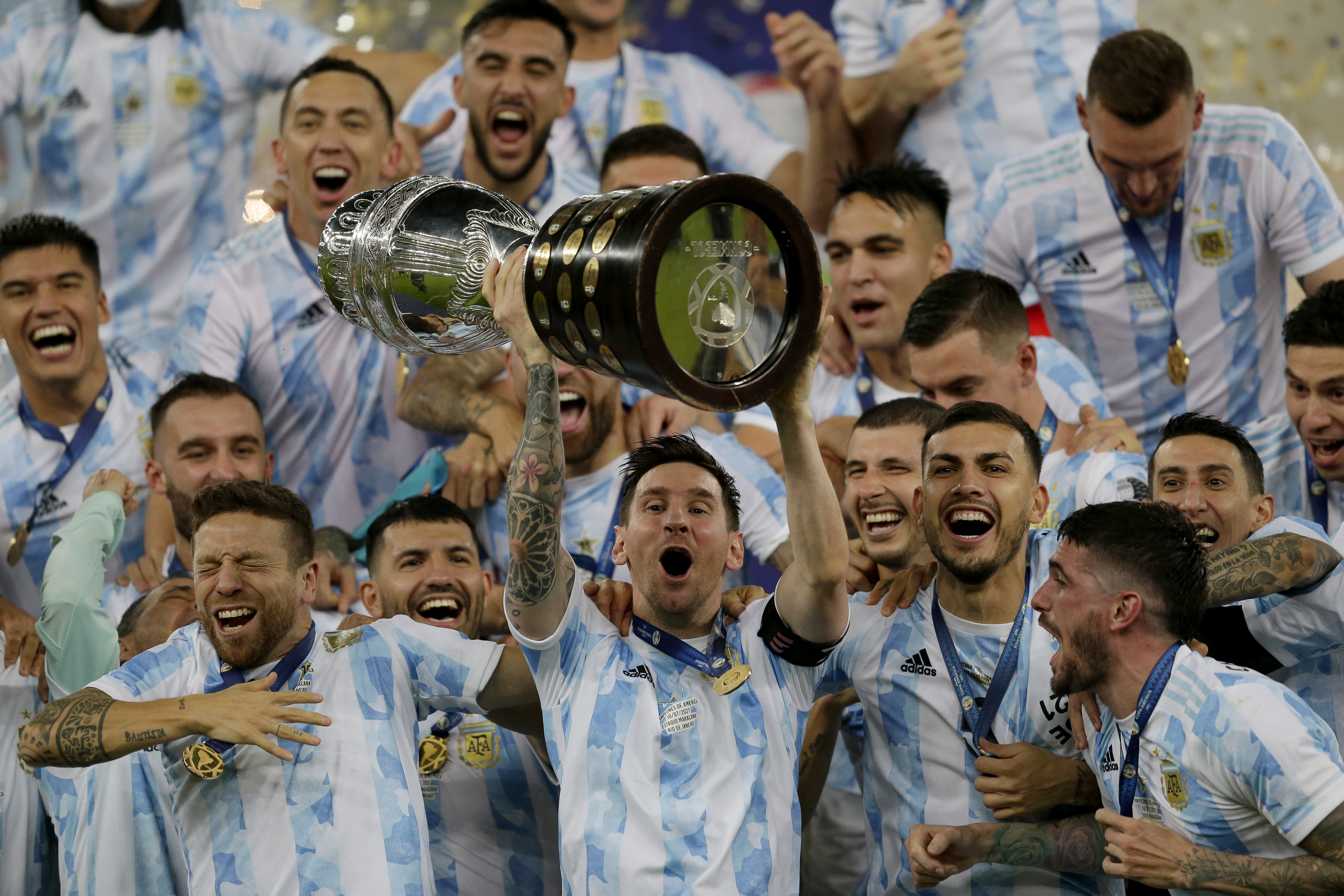 （<em>体育</em>）（19）足球——美洲杯：<em>阿根廷队</em>夺冠