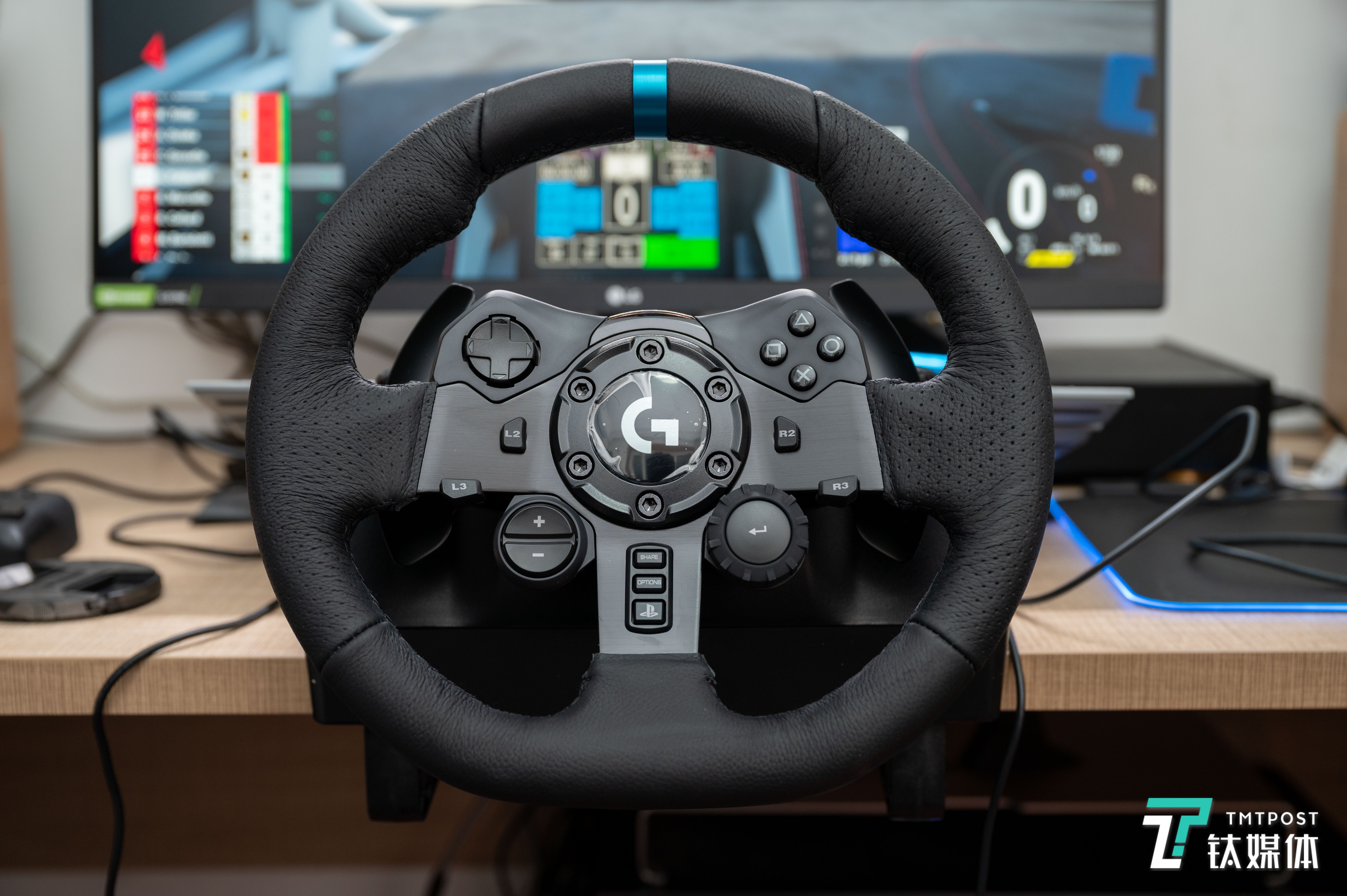 云开车体验从未如此真实罗技g923模拟赛车方向盘评测