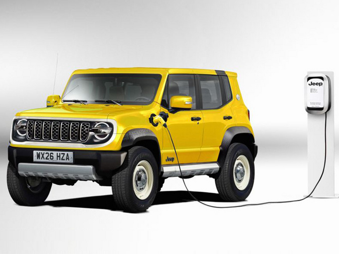 jeep研发全新电动宝贝吉普车身娇小/纯电动-图1