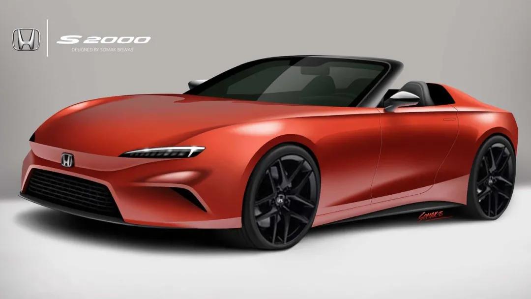 设计师曝光s2000幻想图对标车竟是保时捷718