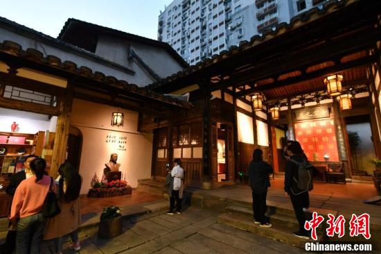 图为严复故居内部。 吕明 摄