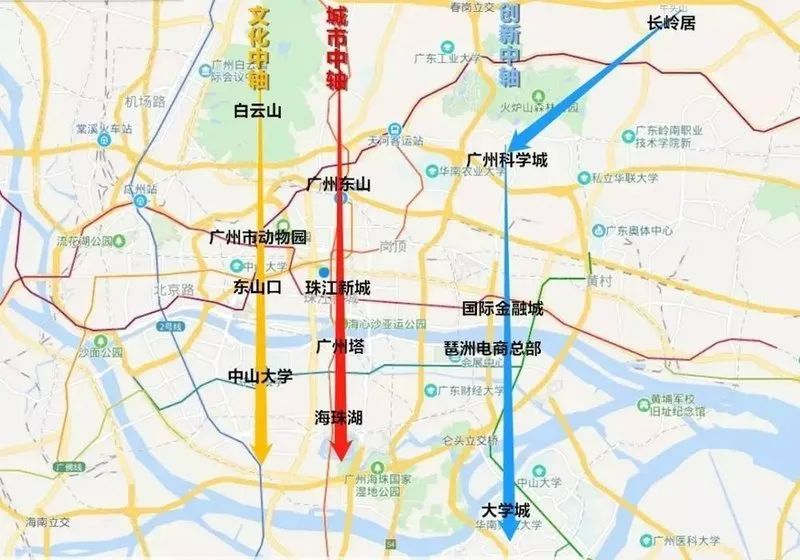 十年一变广州第三中轴线经不起等待了