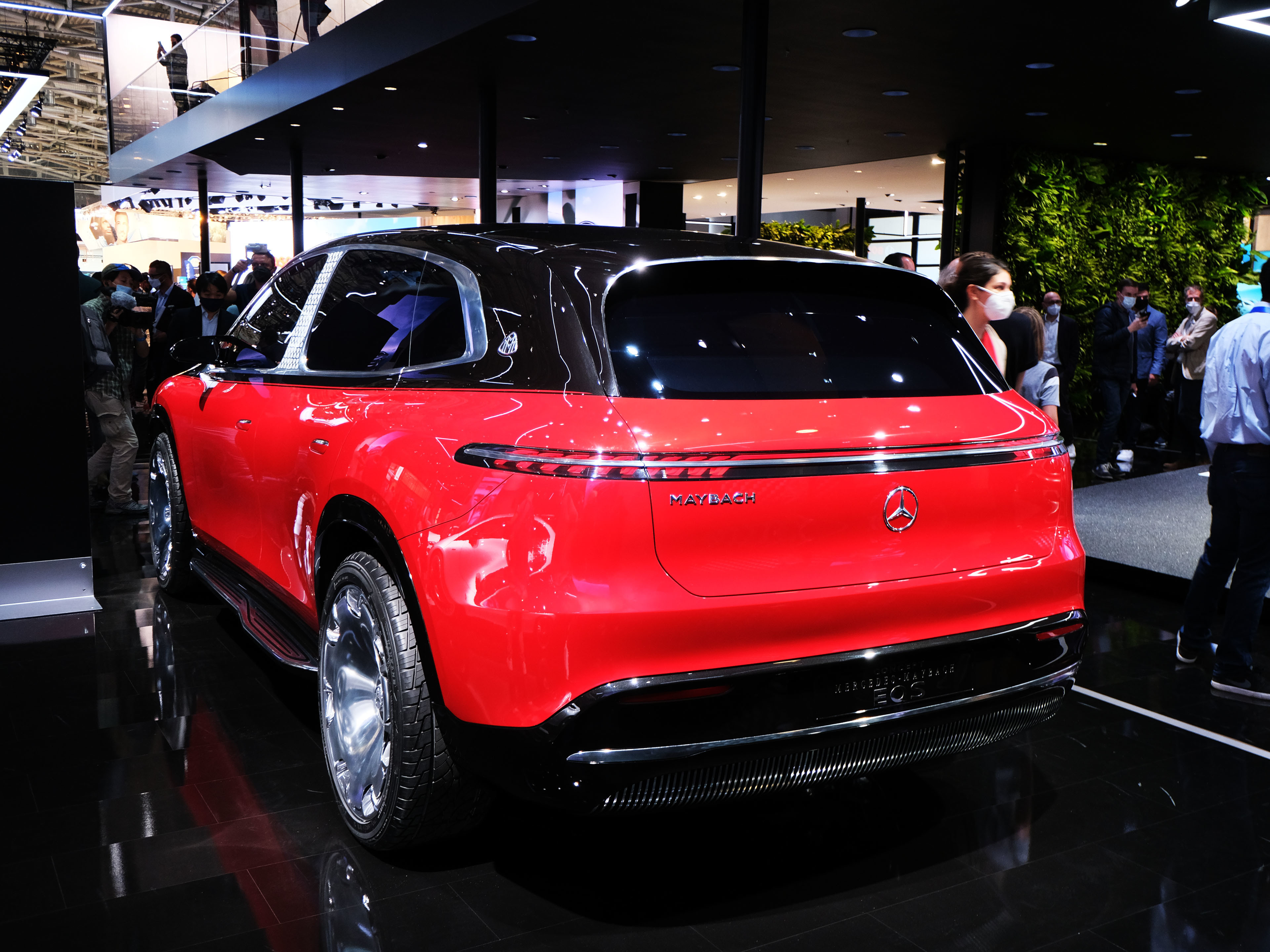 2021广州车展梅赛德斯迈巴赫eqs概念车亮相