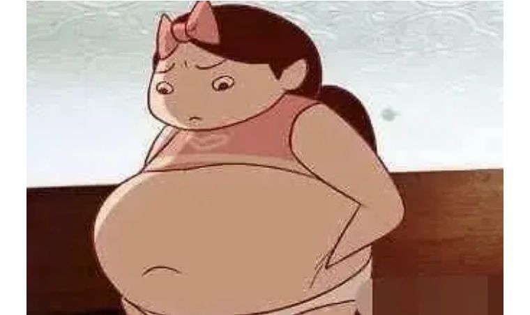 四肢纤细,唯独肚子胖?
