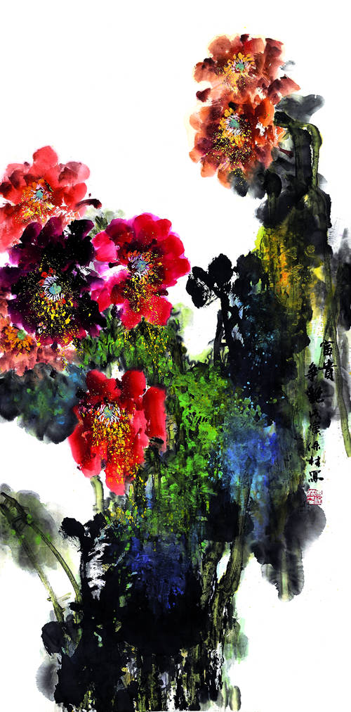 名家品评——著名花鸟画家马保林