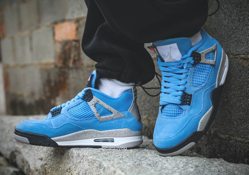 Air Jordan 4 UNC University Blue CT8527-400åå:registered:æ¥æ
