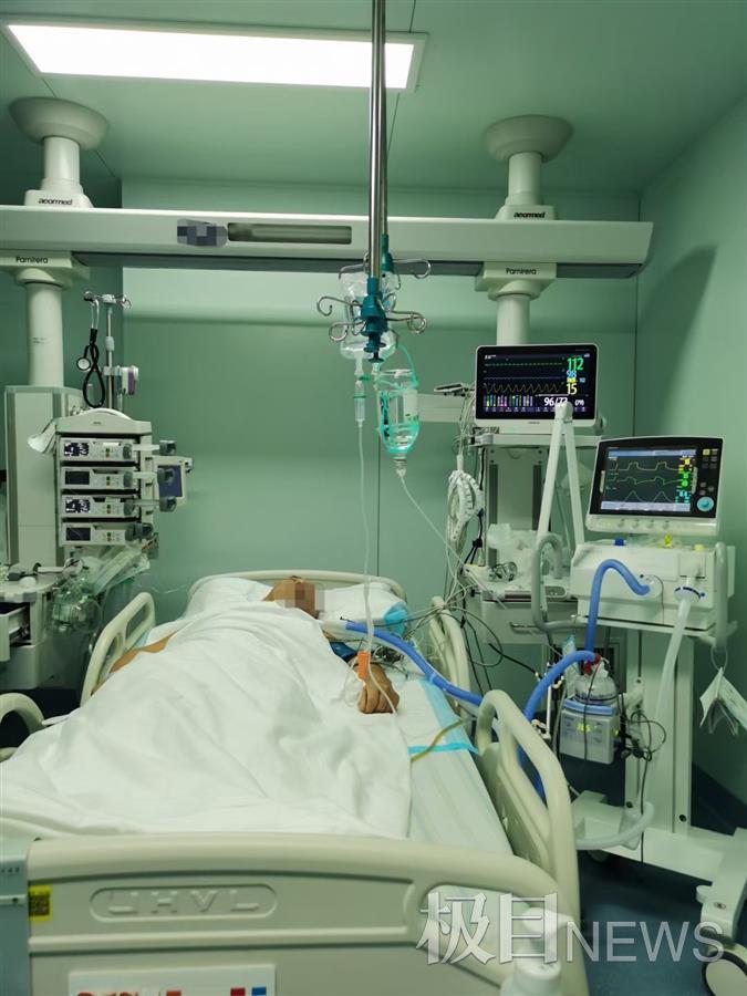 直升机空中转运,98分钟跨越400多公里,车祸患者顺利返汉救治