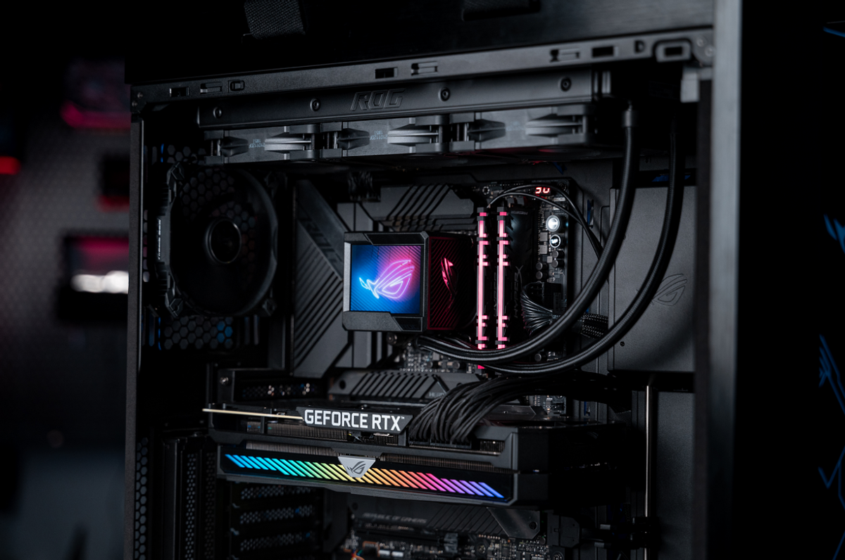 "rog人生装备库"上新!rog龙神2代水冷散热器亮相新品发布会