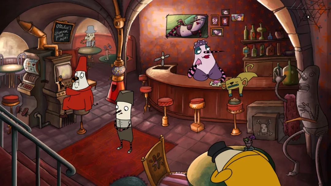 他们的成名游戏是《the inner world》系列——一款同样有着强烈风格