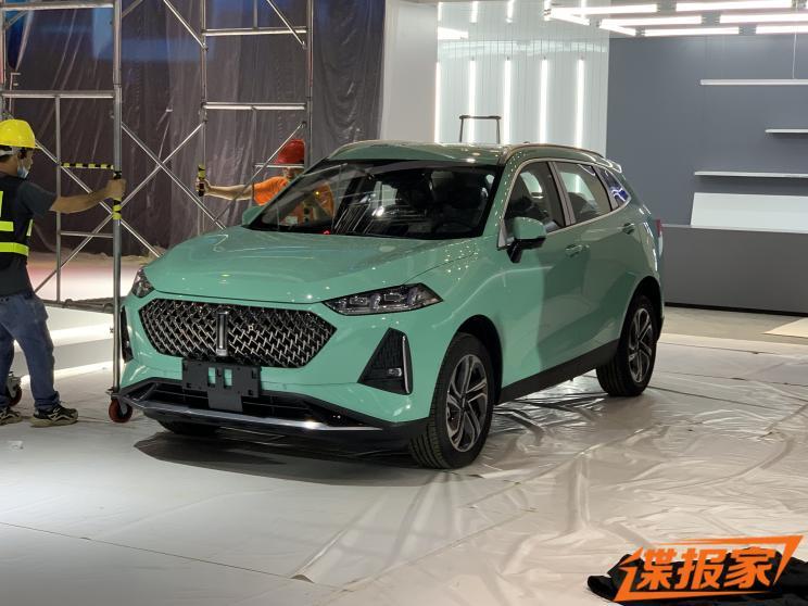 2021成都车展探馆:wey玛奇朵hev车型