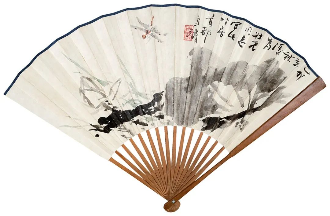 形似神俏清新秀丽王雪涛花50幅鸟扇面赏析