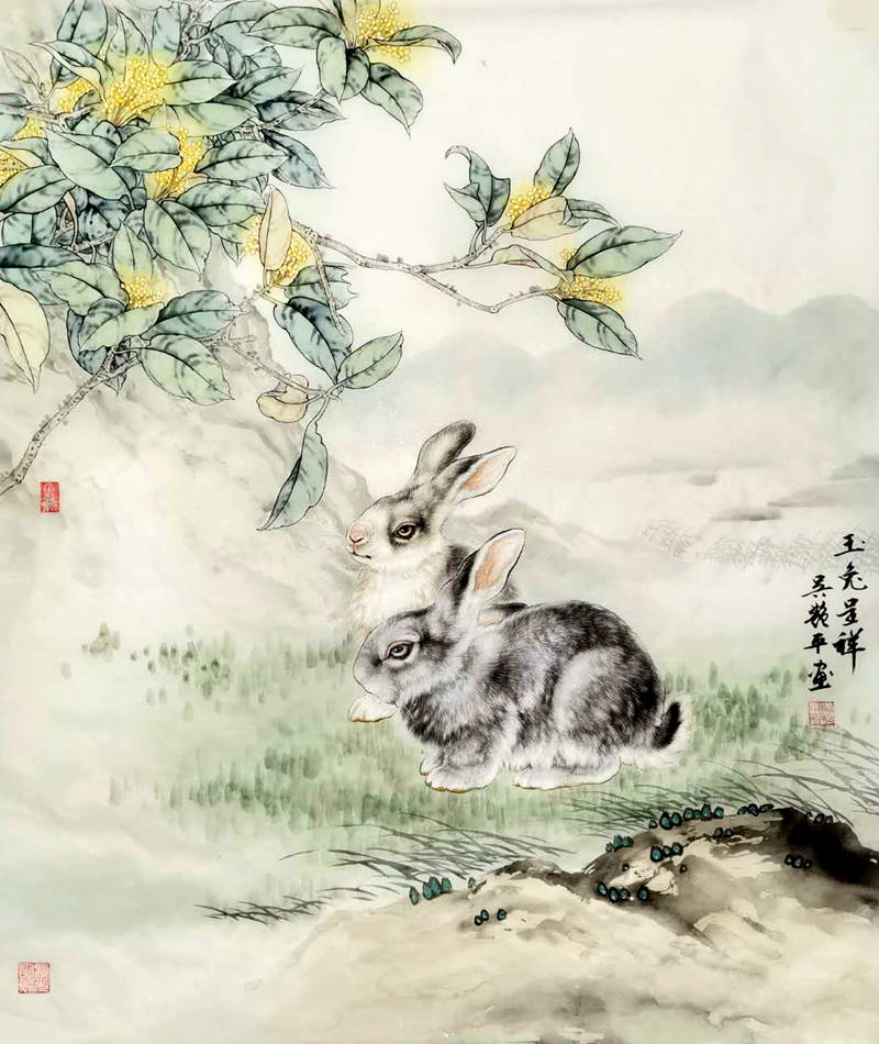 典雅明丽 逸趣横生——当代工笔画家吴艳萍