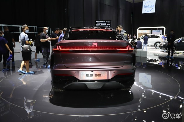 2021成都车展全面智能化实拍上汽r汽车es33量产版