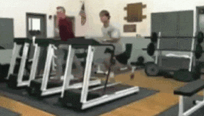 我承认我没忍住笑了 健身房里趣事多