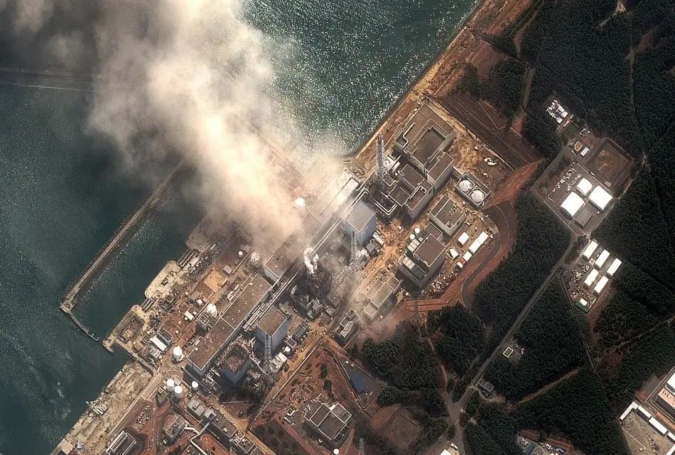 图：2011年03月14日，日本福岛第一核电站3号反应堆爆炸 图片来源：新华社