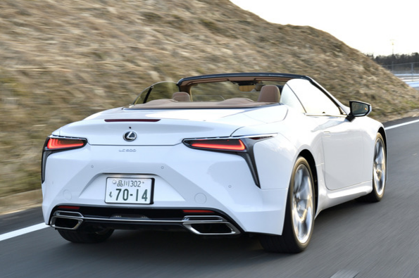 雷克萨斯lc500敞篷:反转的玩味