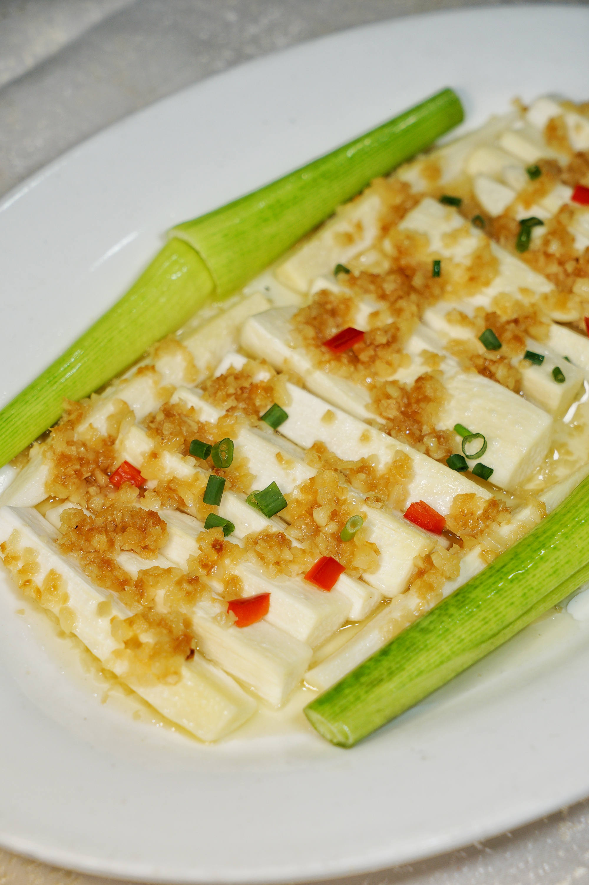 蒜蓉蒸胶笋 28元/份