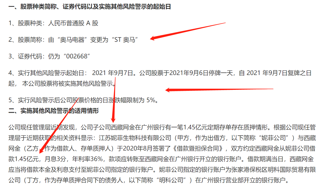 奥马电器被ST或藏资金黑洞 TCL李东生接盘4月踩雷(图1)