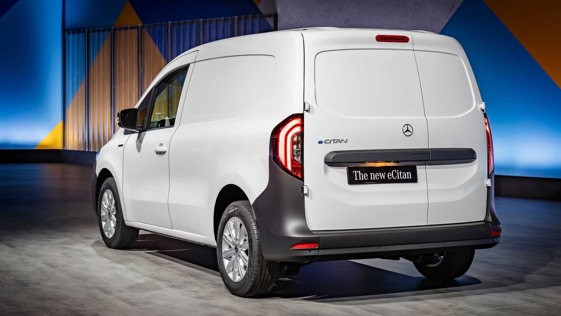 奔驰发布小型厢式货车ecitan2022年在欧洲上市